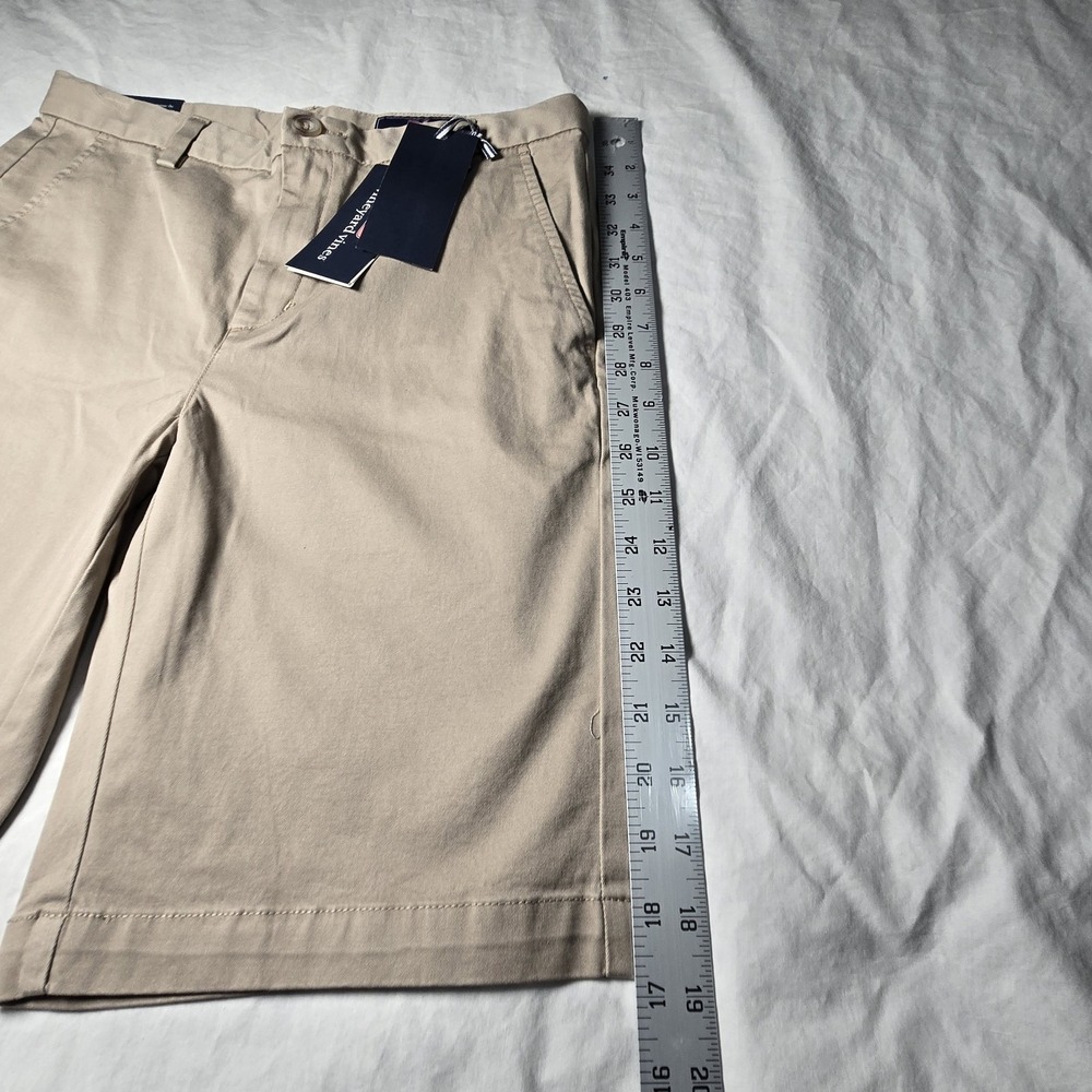 NWT Vineyard Vines Breaker Shorts Boys Size 18 Khaki - Picture 2 of 9